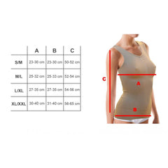 Débardeur / Corset décolleté effet minceur Gagnez jusqu'à 1 taille