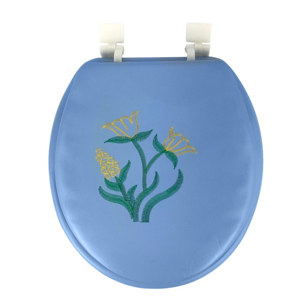 120989 Abbatant toilette différentes couleurs avec broderie