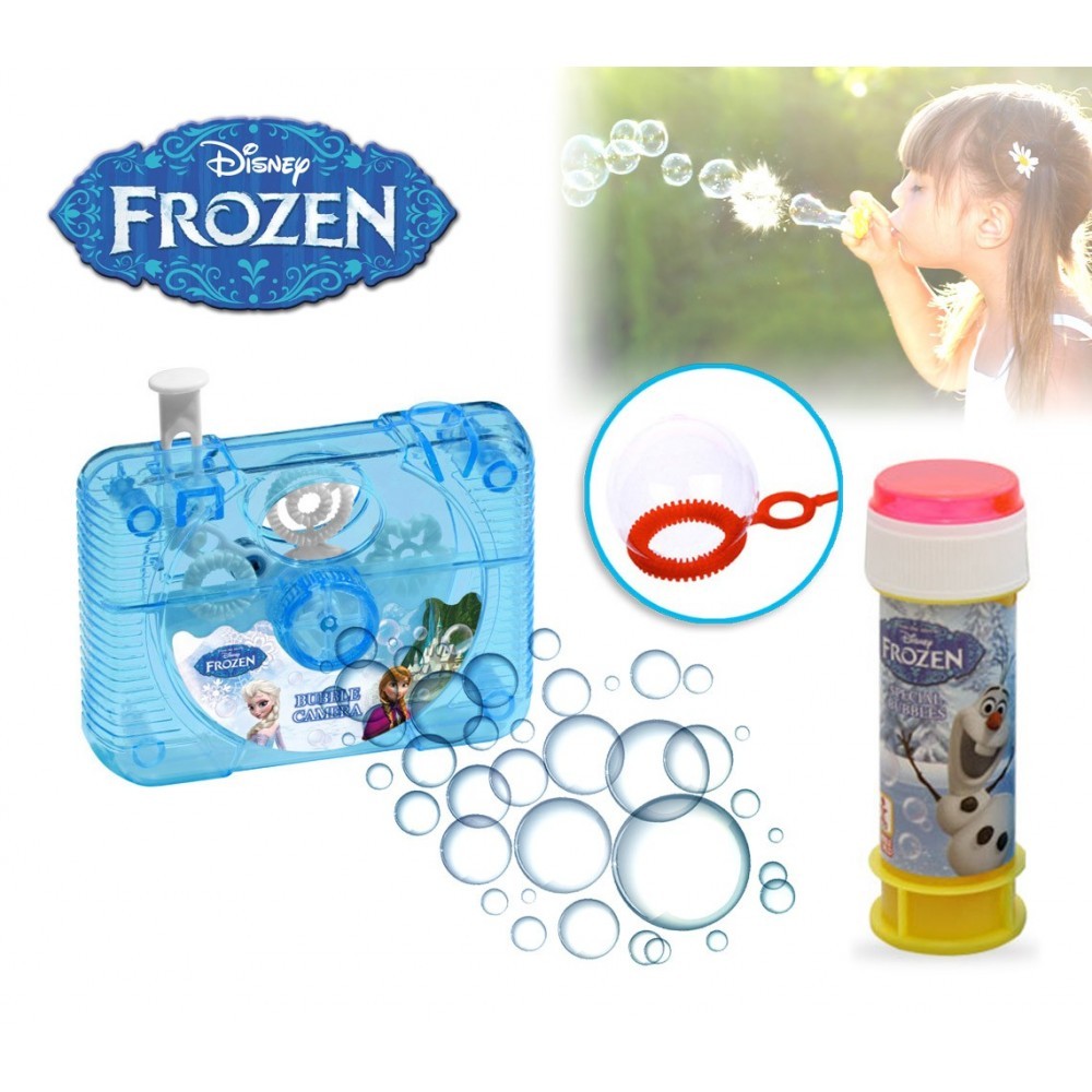 Machine à bulles de savon effet magique avec flacon de 60 ml