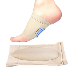 Pack 2 coussinets en gel pour soulager la douleur au pied (dû au pied plat)