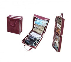 Valise de voyage portable pour 6 paires de chaussures