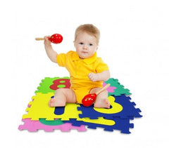232026 Tapis puzzle coloré CHIFFRES 10 pièces 29,5 x 29,5 x 8 cm coloré