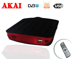 Récepteur de décodeur numérique terrestre avec l'USB -AKDVB10 distance - AKAI