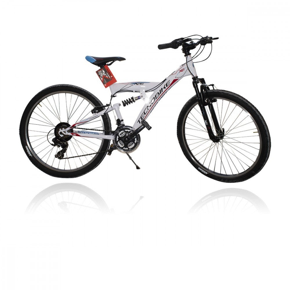 TECNOBIKE NSR 26" VÉLO MODÈLE X6 PLEIN VTT ART. 722 Amorti H52