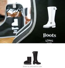 Porte bottes organisateur de voyage pour bottes haut ou bas gain de place