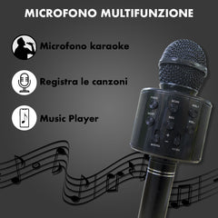 Micro sans fil hifi Speaker 812855 enregistre et écoute vos chansons