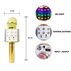 Micro sans fil hifi Speaker 812855 enregistre et écoute vos chansons