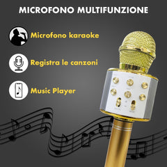 Micro sans fil hifi Speaker 812855 enregistre et écoute vos chansons