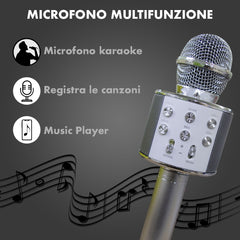 Micro sans fil hifi Speaker 812855 enregistre et écoute vos chansons