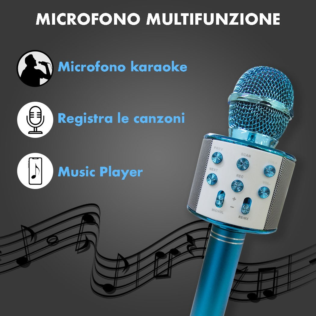 Micro sans fil hifi Speaker 812855 enregistre et écoute vos chansons