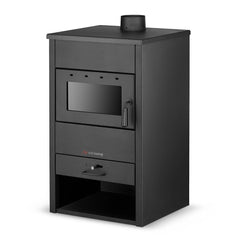 Poêle-cheminée FUBUCA B1 avec compartiment 9 KW 46,5 X 39 X 80H cm 100m3