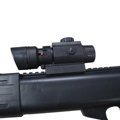 Fusil double canon calibre 6 mm pistolet jouet 101304 avec laser RK302