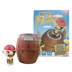 Sauter le pirate avec le tonneau 100002 jeu pour enfants 3 ans + jeu d’adresse