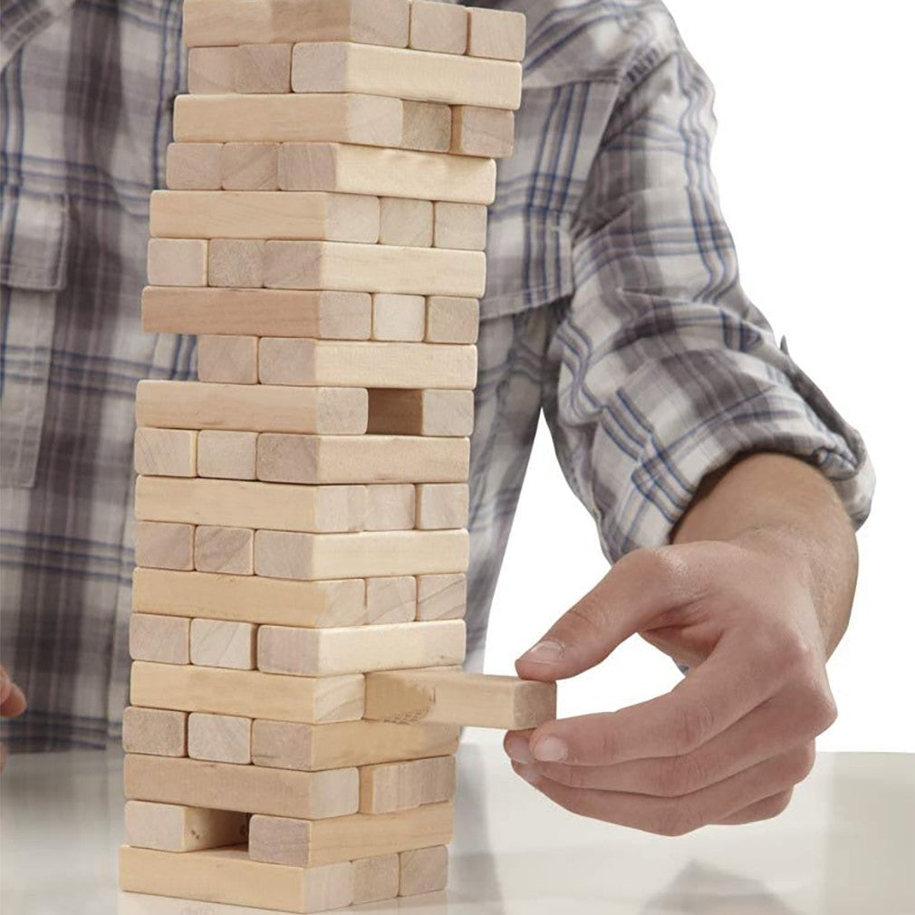 Chute de la tour 54pièces jeu de stratégie et compétences 751900 édition en bois