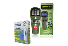 Thermacell Anti-moustique Portable+Kit de recharge 12h Plaquettes et Gaz Butane