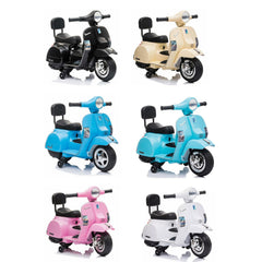 Mini Vespa Officiel Piaggio PX 150 Moto LT913 Électrique Jouet Enfants 6V