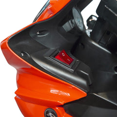 Moto électrique enfants ARROW 6V 4ah B39330 contrôle au pied lumières et sons