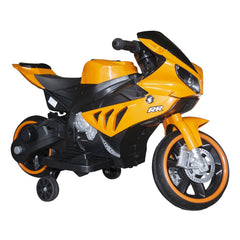 Moto électrique enfants ARROW 6V 4ah B39330 contrôle au pied lumières et sons