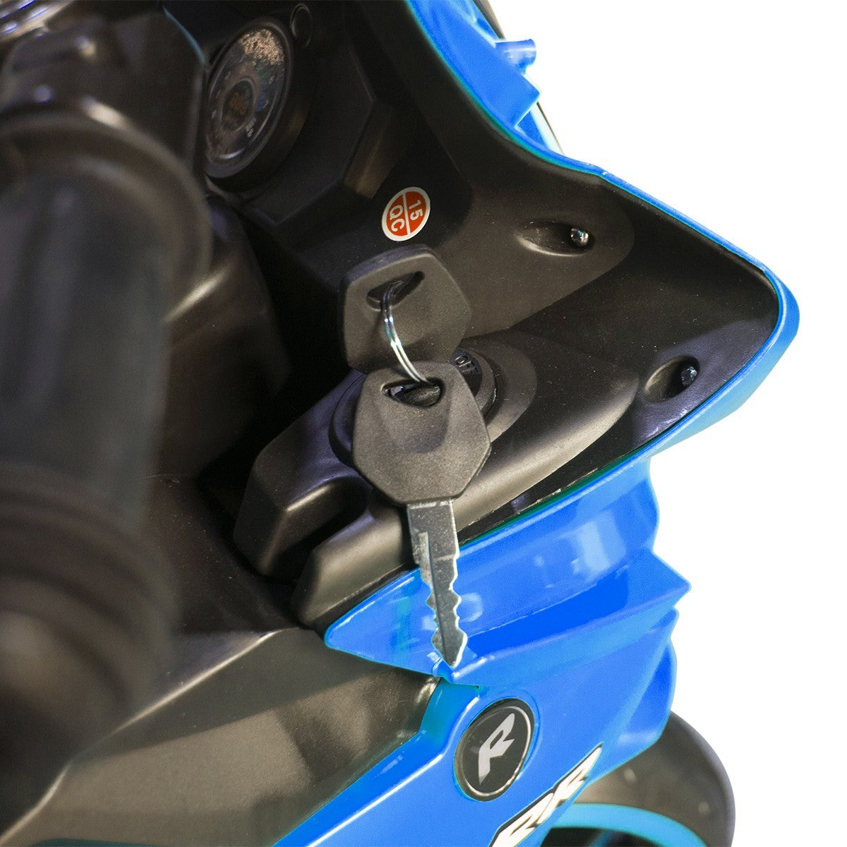 Moto électrique enfants ARROW 6V 4ah B39330 contrôle au pied lumières et sons