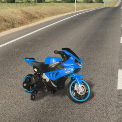 Moto électrique enfants ARROW 6V 4ah B39330 contrôle au pied lumières et sons