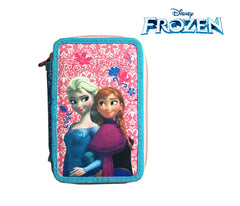 Kit école -sac à dos extensible coordonné avec trousse -3 compartiments WD16170