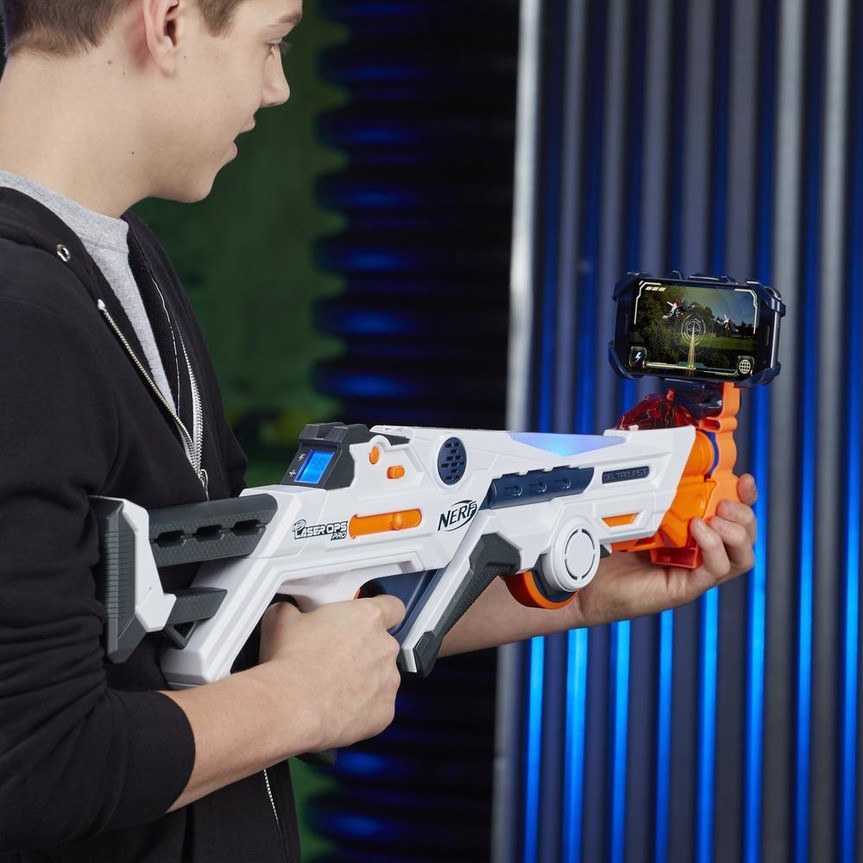 Nerf Laser ops pro deltaburst 499717 écran LCD fusil laser avec application