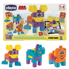 Chicco animaux de ferme bâtiments 40 pièces 054213 avec interaction virtuelle