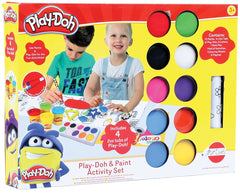 Play Doh&Paint activity set 034843 avec formes, marqueurs et des bacs éducatifs