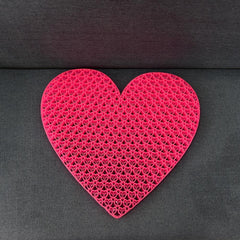 Coussin en forme de cœur en nid d’abeille en gel 210238 multifonction respirant