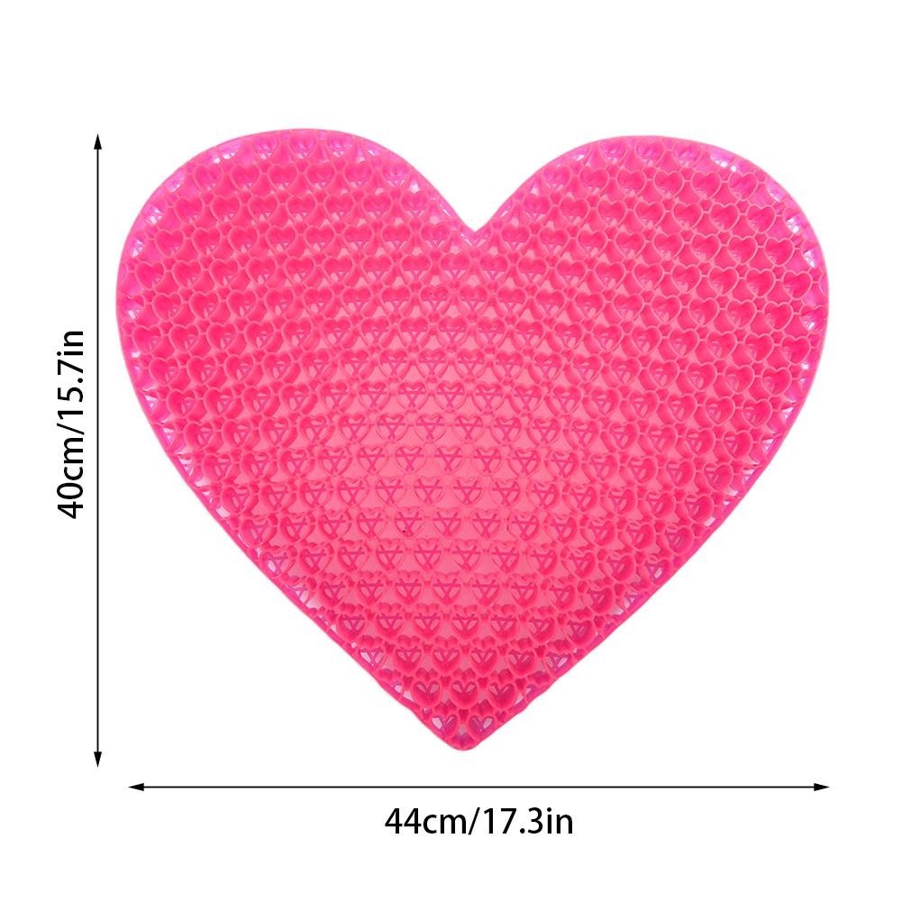 Coussin en forme de cœur en nid d’abeille en gel 210238 multifonction respirant