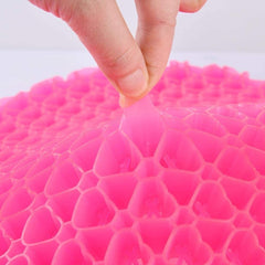 Coussin en forme de cœur en nid d’abeille en gel 210238 multifonction respirant