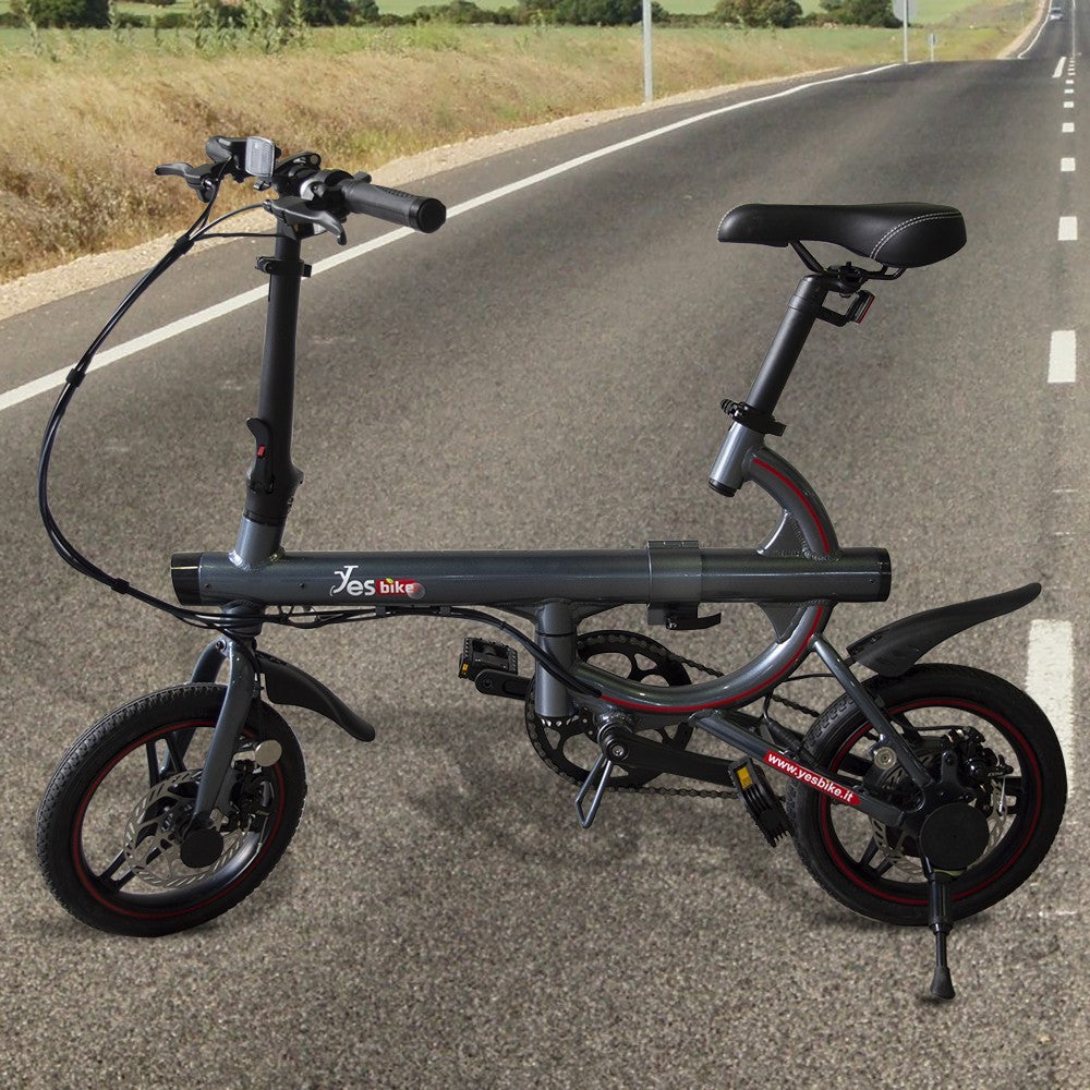 SMART vélo électrique adulte roue 14" vélo 3 vitesse 250W 5,8ah et affichage