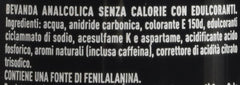 COCA COLA ZERO Pack économique 24 canettes 33 cl. 0 calories