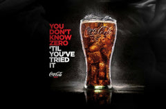 COCA COLA ZERO Pack économique 24 canettes 33 cl. 0 calories