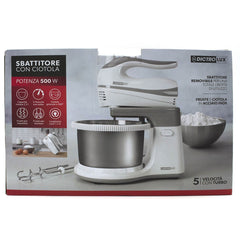 Dictrolux Batteur 585606 avec Bol 2,5 lt Puissance 500 W turbo 5 vitesses