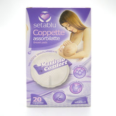 Setablu 20 Cupules Absorbeurs de lait 591687 Invisibles et Super absorbants