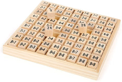 CIGIOKI Apprendre les tables de multiplication 193532 Jeu pour enfants 17x17 cm