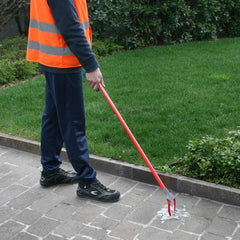 Pince pour tout télescopique 910018 plastique et fer rouge 90 x 3 cm