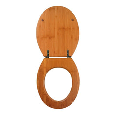 Siège de bain universel 600843 couleur noyer bois MDF 43x37 cm couvre-eau