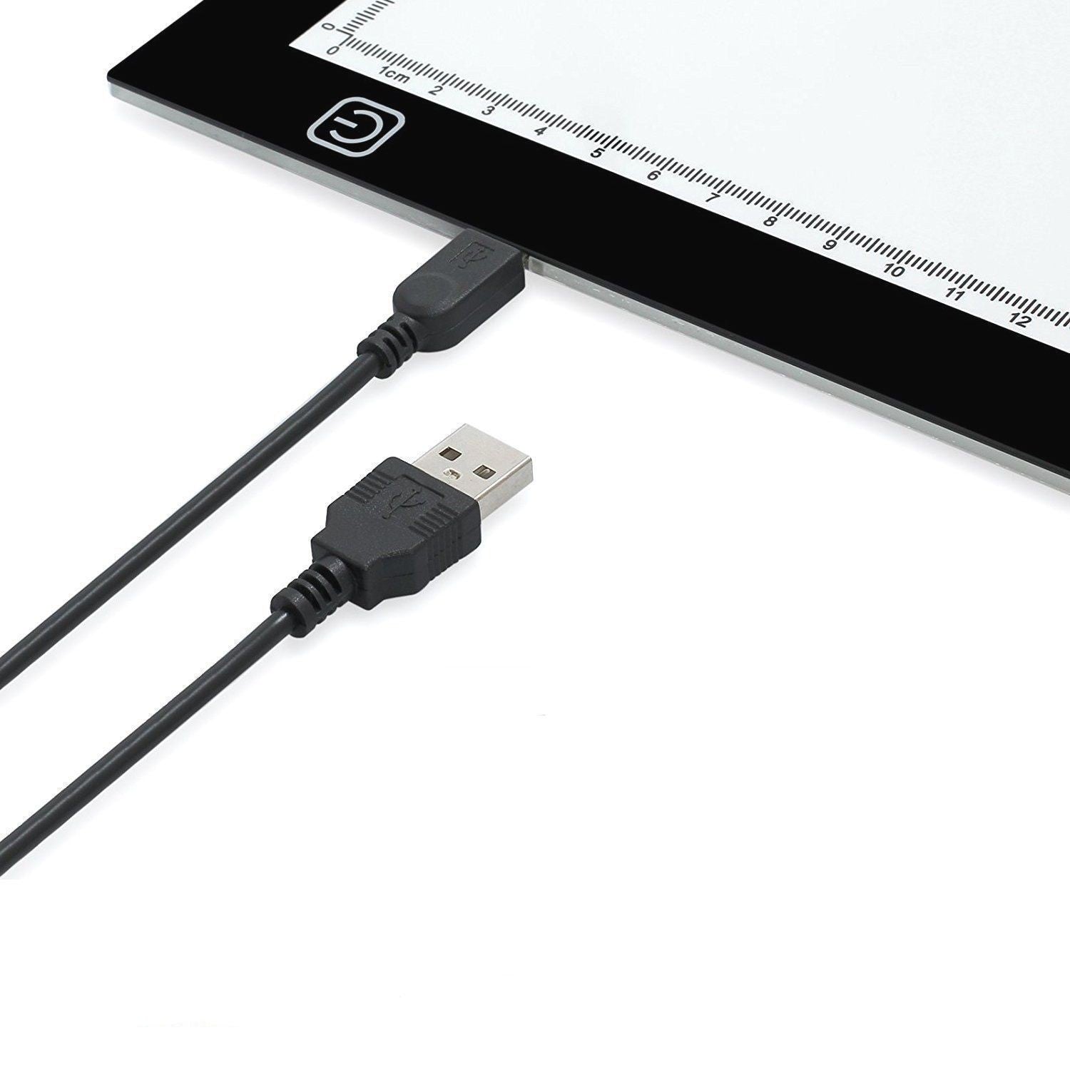 Tablette lumineuse led pour dessin 182276 avec charge USB mince taille A4