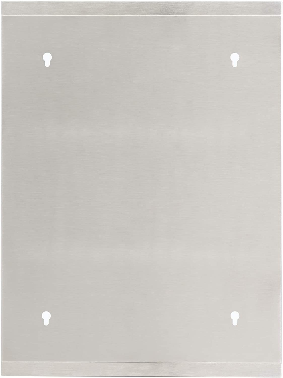 Armoire de pharmacie avec clé en acier inoxydable verre dépoli 30x12x45h cm