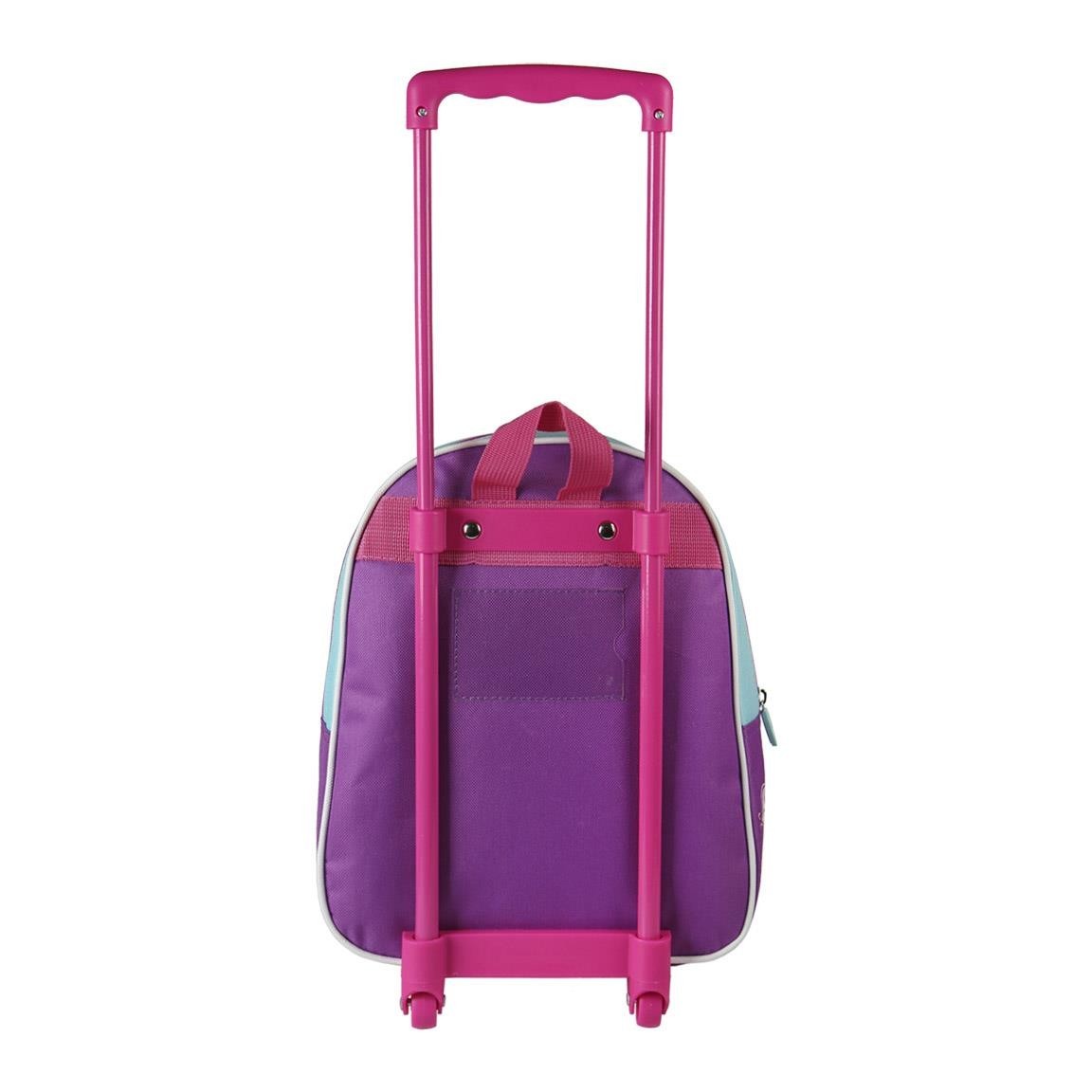 Mini trolley 3D école de loisirs 21-1955 shimmer and shine rose 25x33x10 cm