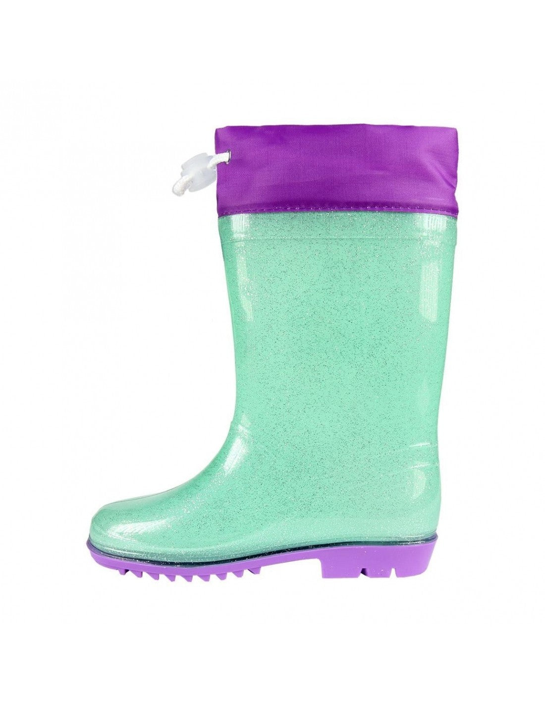 Bottine fille 23-3495 galosce pluie en caoutchouc Shimmer and Shine paillettes