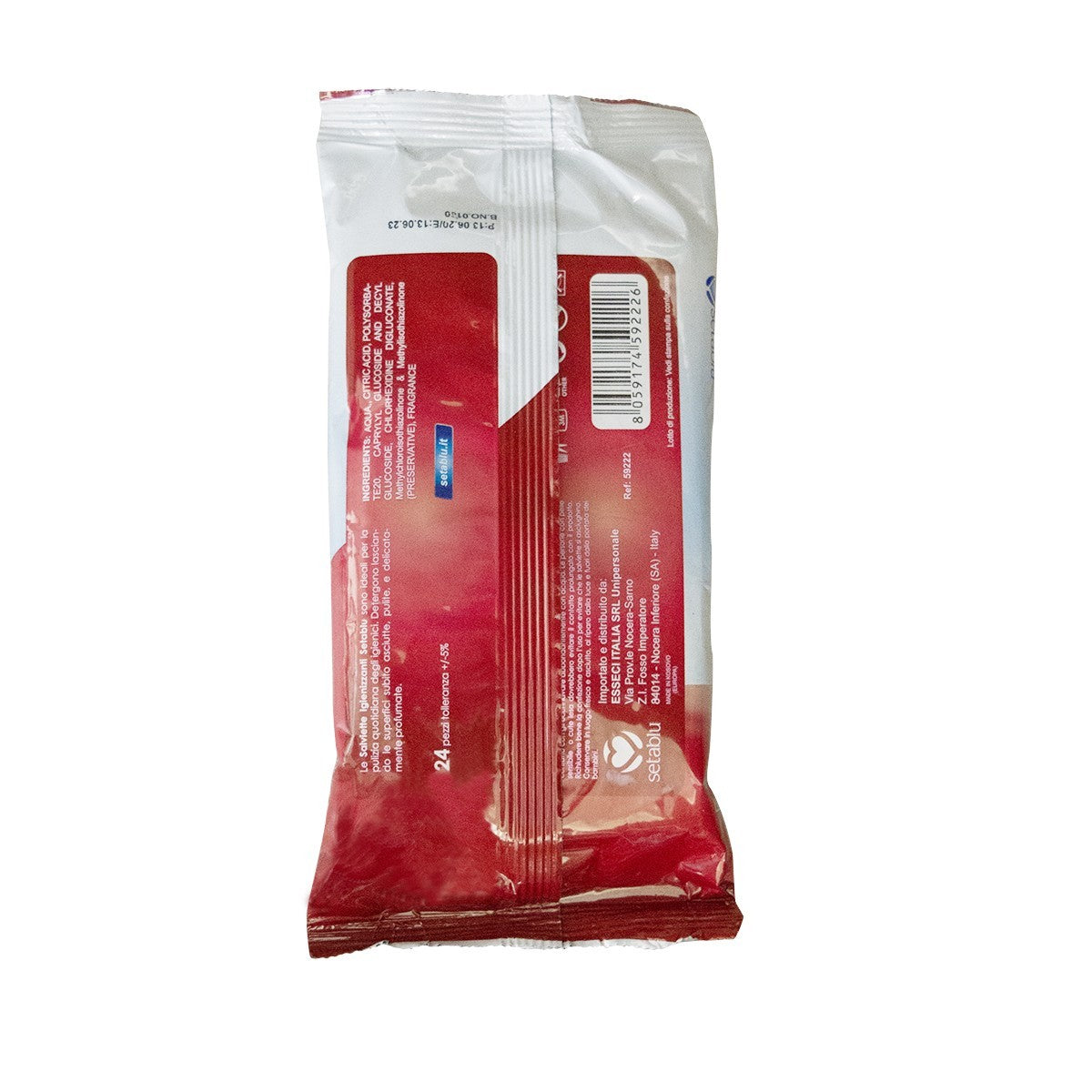 Setablu 24 Serviettes sanitaires de bain 592226 sans rinçage