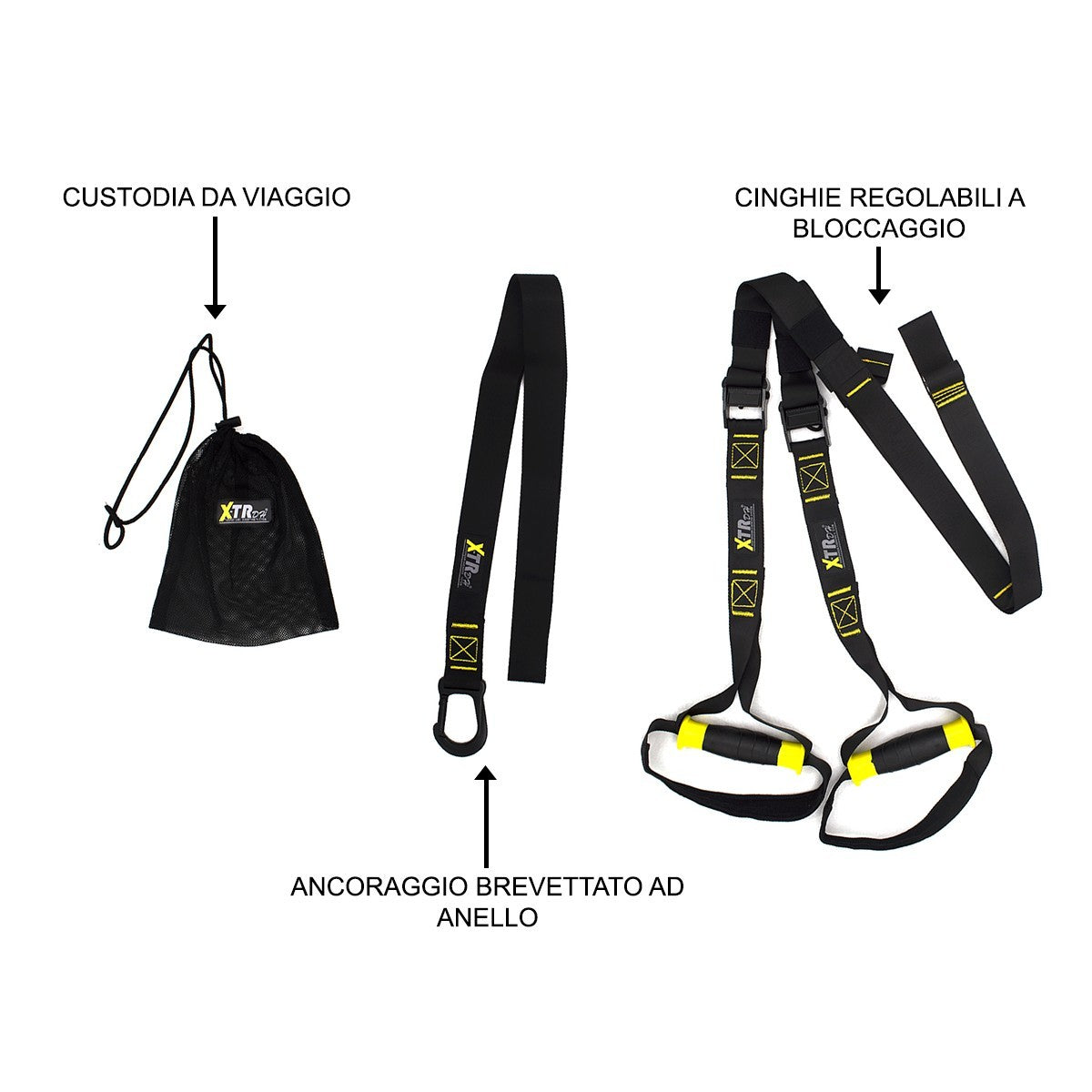 X-Trdh Trx entraînement de suspension 18722 guide des exercices de sangles