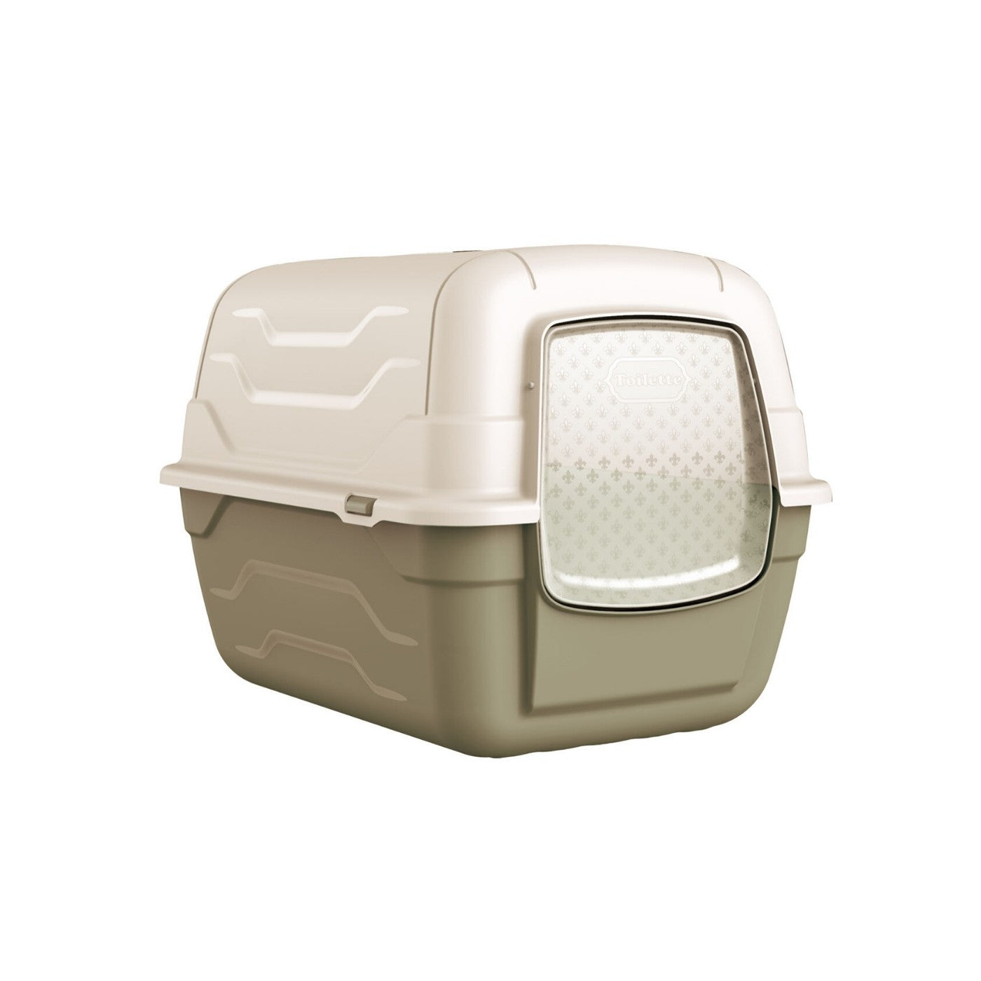 Roto Toilet Litière fermée 10588 pour chats 47x35xh40 cm avec filtre anti-odeur