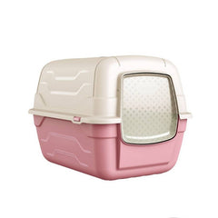 Roto Toilet Litière fermée 10588 pour chats 47x35xh40 cm avec filtre anti-odeur