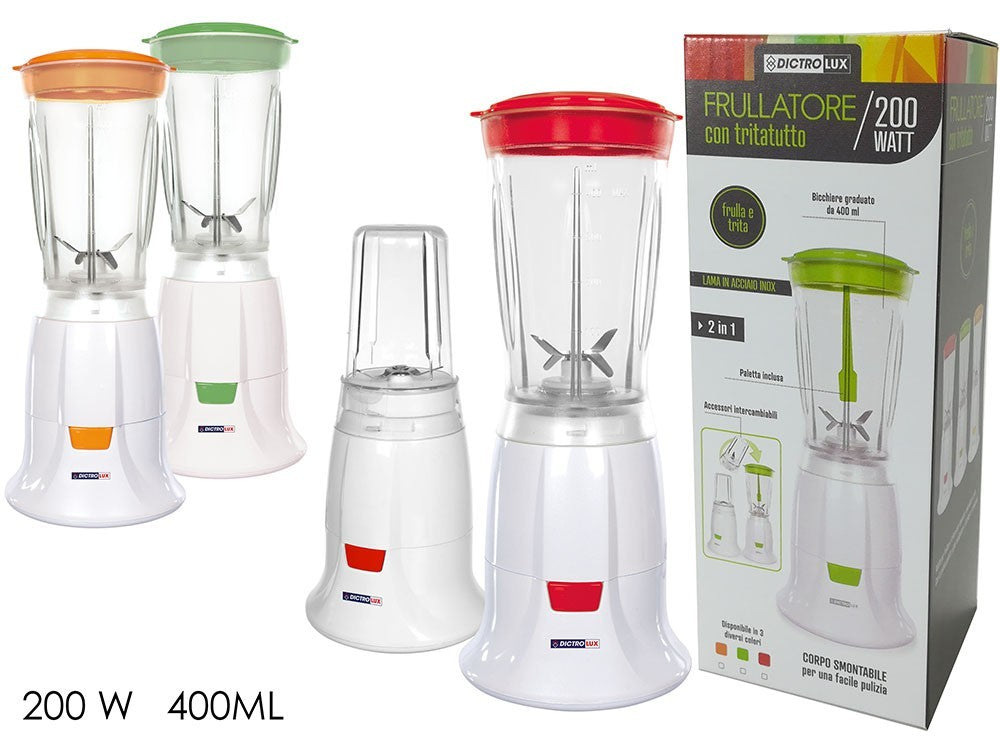 DICTROLUX mélangeur 892120 broyeur 200 watts 0,4 lt système de sécurité