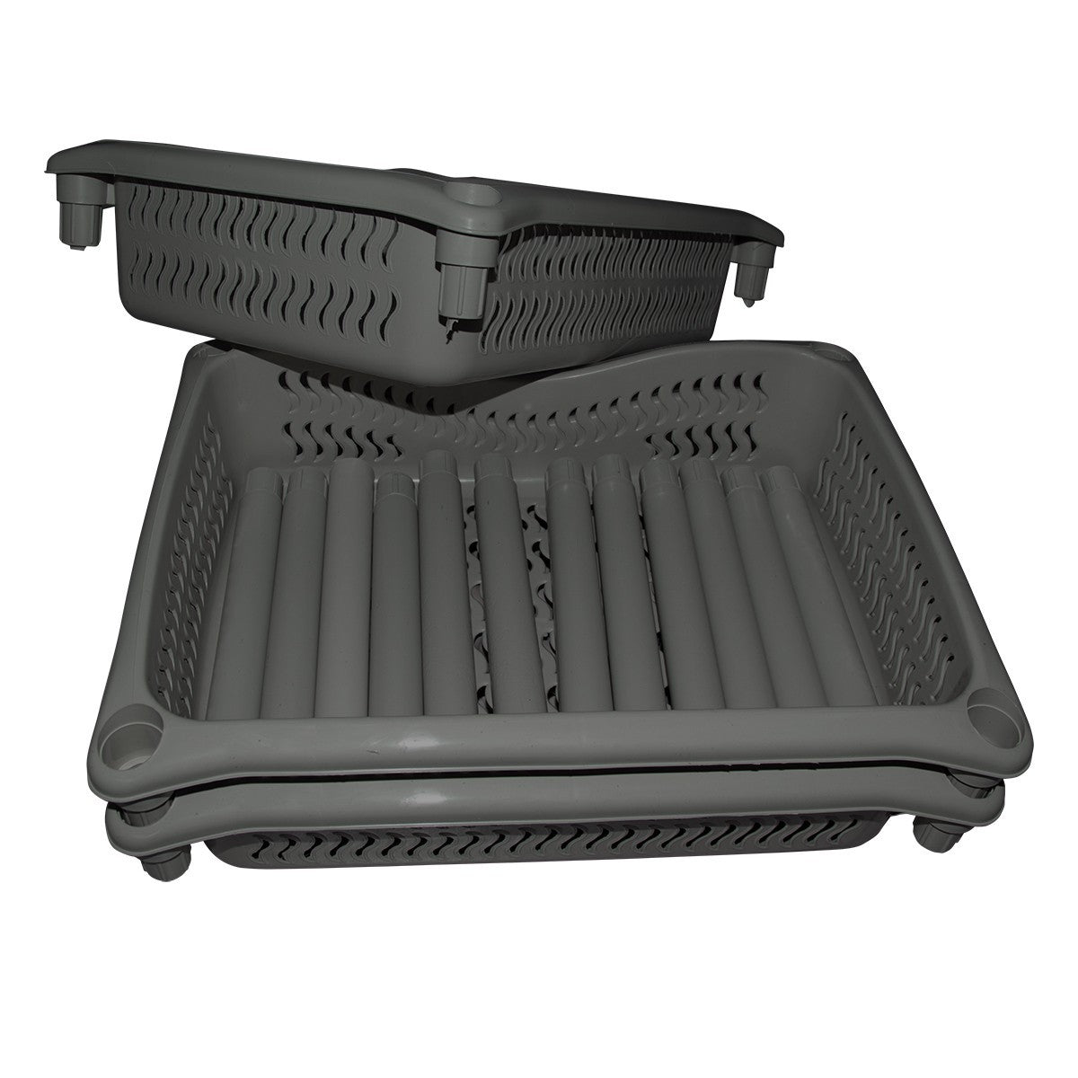 Chariot modulaire jusqu’à 4 paniers de fruits avec 36 x 28 x 9,5h cm
