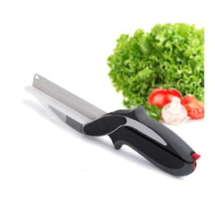 Smart Cutter 2 en 1 Ciseaux et Couteau 466359 Lames en acier et poignée souple